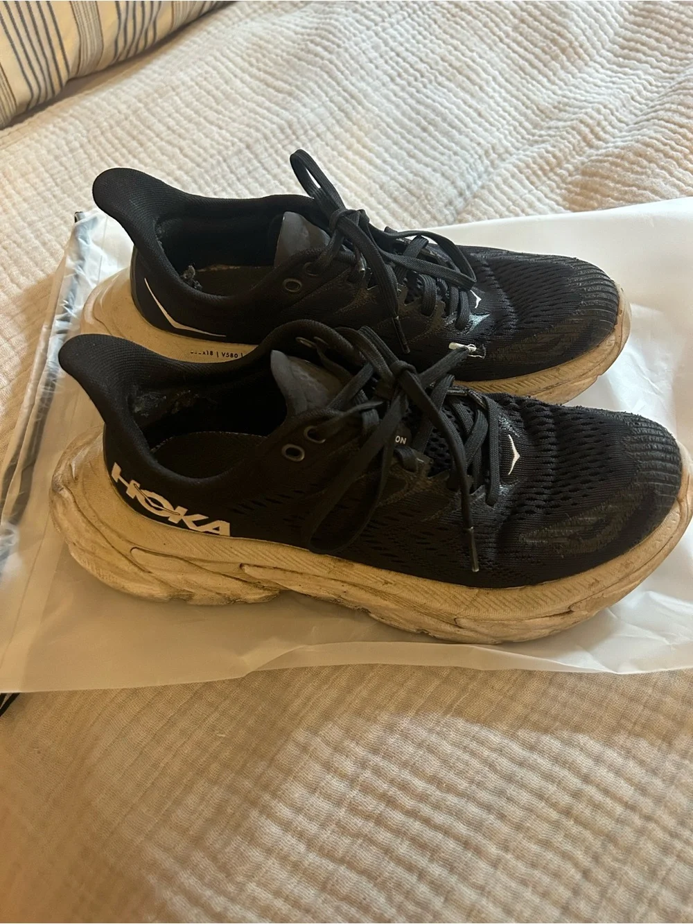 Hoka Women's Black Athletic Running Shoes